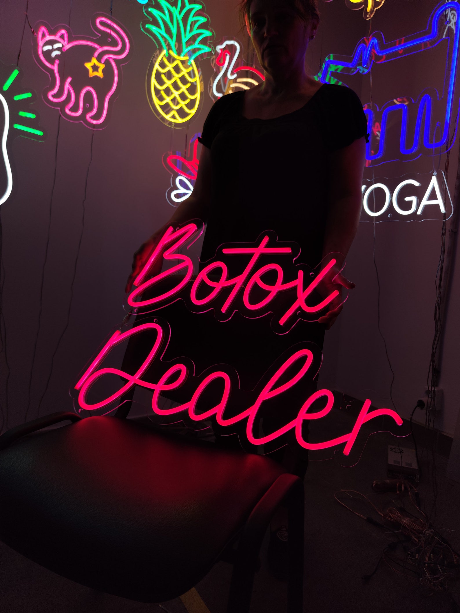 Botox Dealer Neon Sign, Nurse Injector Sign, Beauty Salon Sign ...