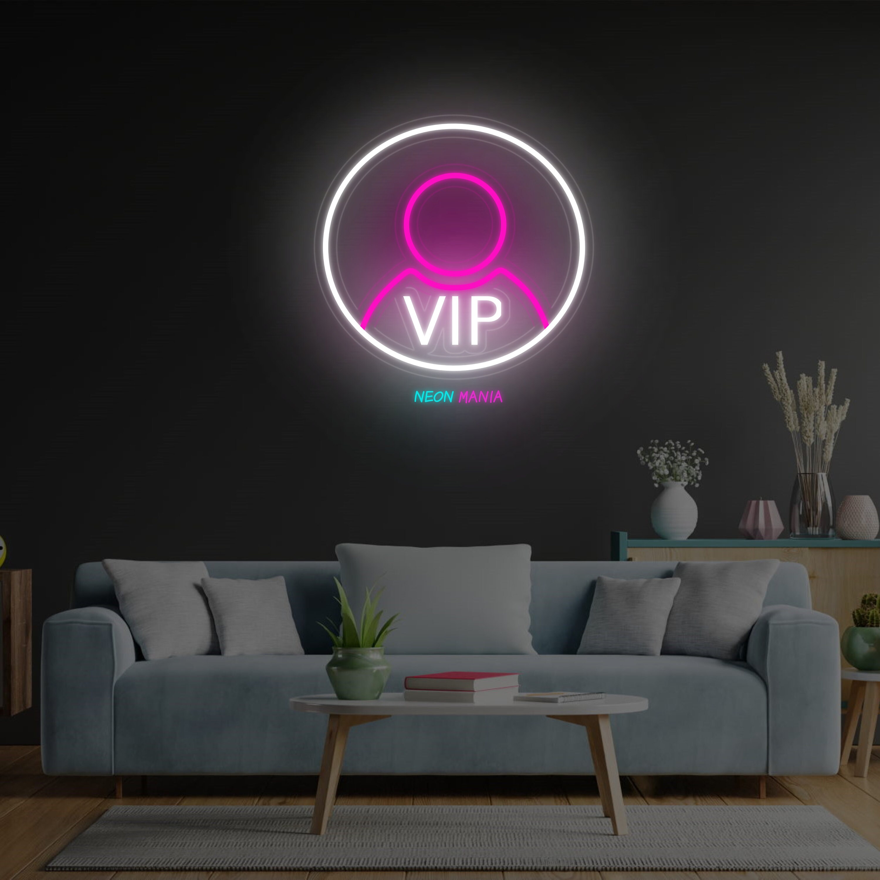 Vip Room Sticker VIP Neon Sign: the Perfect Sign for Exclusive Events & VIP Rooms - Etsy
