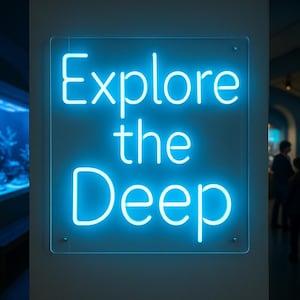 Diving Neon Sign. Scuba Diving Light. Diving Clubs and Schools Led Sign. Diver Gift Idea. Sports Equipment Stores Neon Decor.