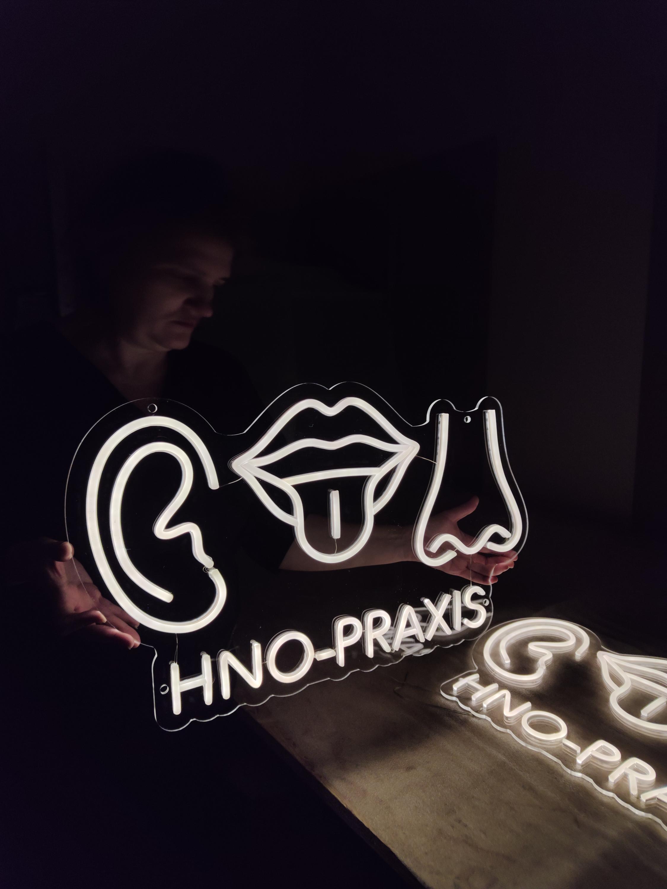 ENT Clinic Neon Sign: Light up Your Clinic. Ear, Nose & Throat Care Led ...