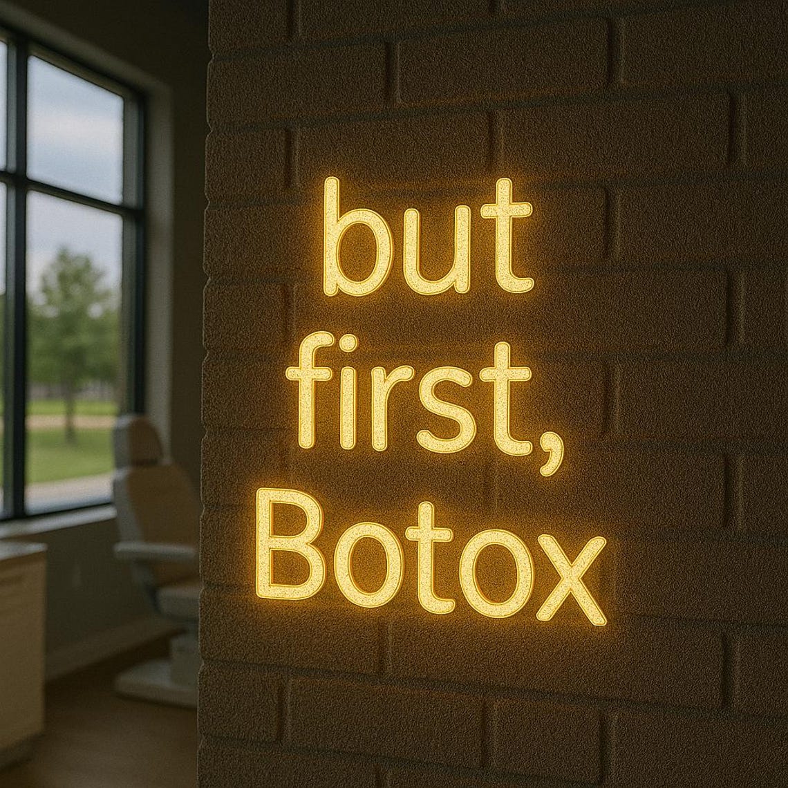 Botox Neon Sign. but First Botox, Its Botox Oclock, Its Botox Day ...