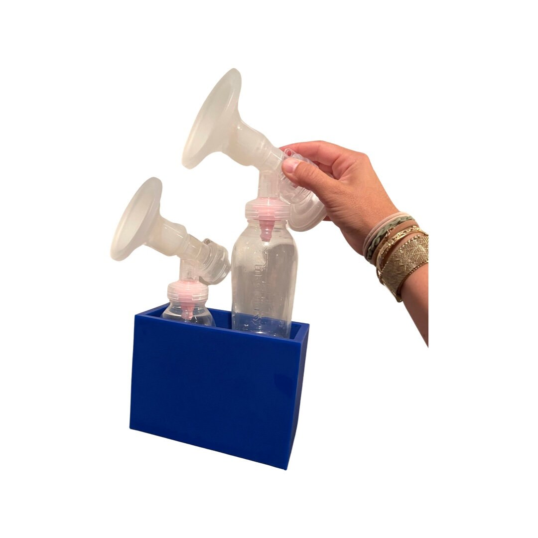 The Fridge Hack Safely Store Pumping Flanges and Defrost Breastmilk