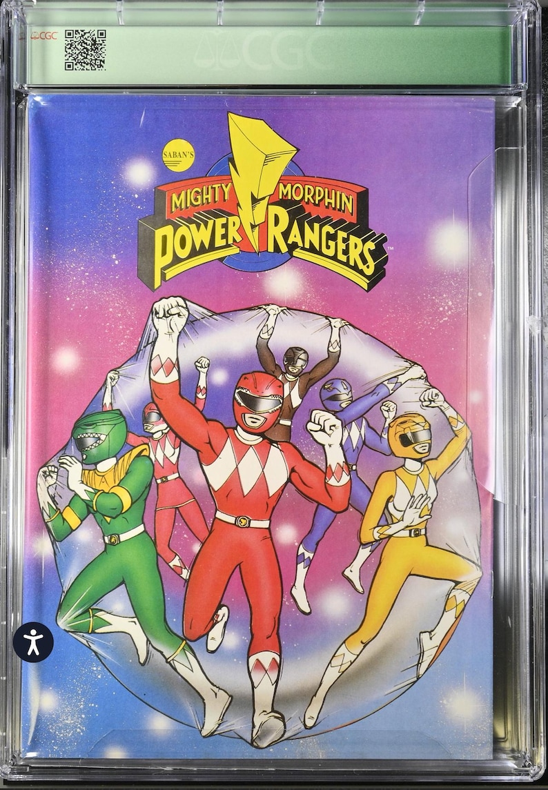 1995 Very Rare Vintage Power Rangers Power Comic No. 1 Northern & Shell ...