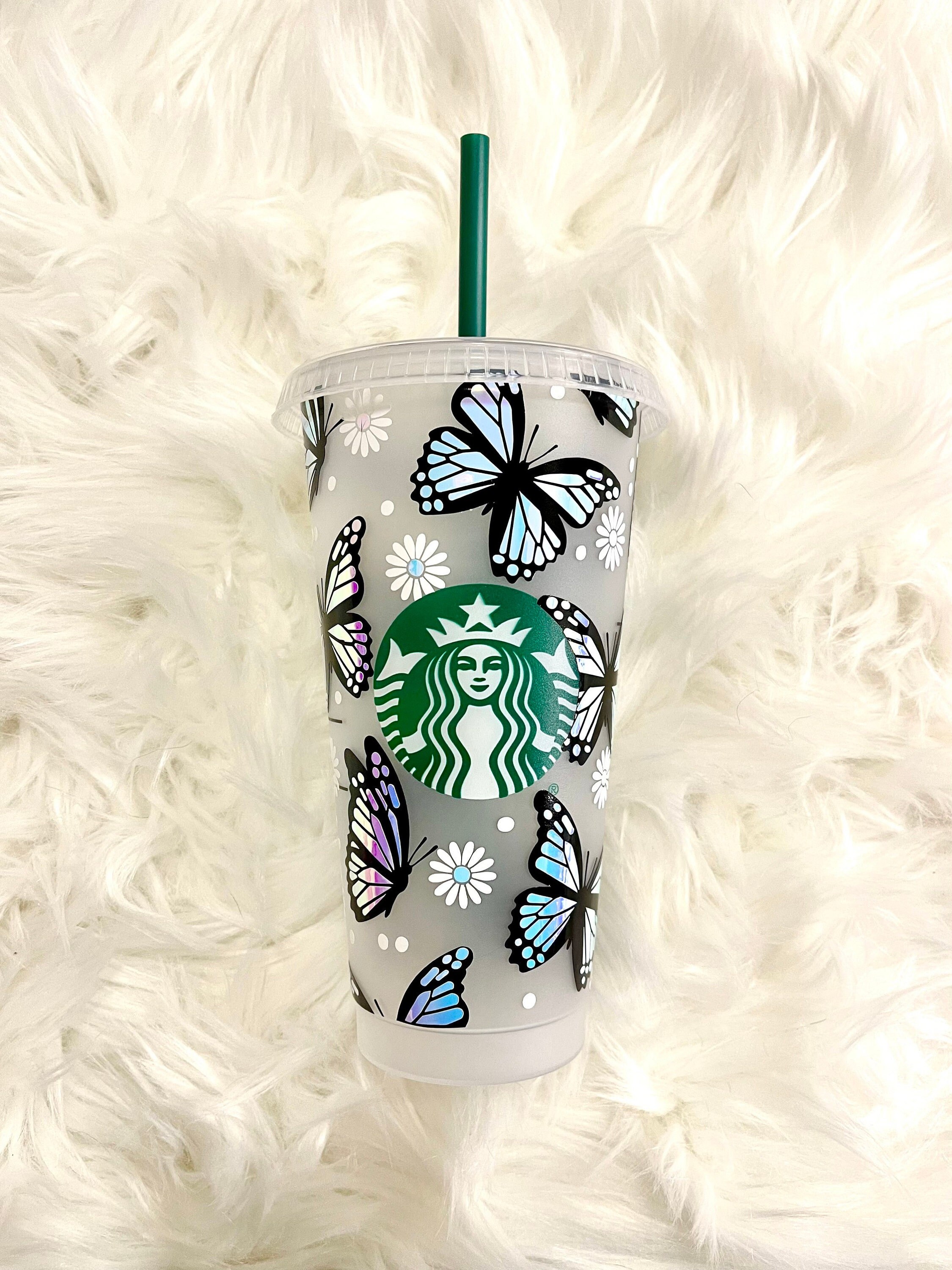 Personalised Butterfly LV Starbucks Cup 🦋 – Lolli & Dolli Gifts