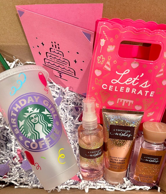 Birthday Gift Box Birthday Gift for Her Bath and Body - Etsy Israel