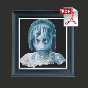 Silent Hill Cross Stitch PDF- Scary Cross Stitch PDF-Horror Cross Stitch-Adult Cross Stitch-Silent Hill-Video Game Cross Stitch PDF-Unique
