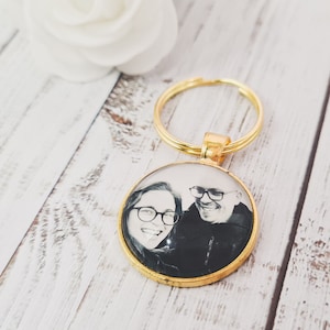 Personalised photo Keychain, Personalised Photo Keyring, Photo Keyring gift, Custom keychain, Personalised keychain, Photo keyring