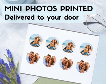 Circle Shaped Photo Prints, for round Lockets, Photo Locket insert Pictures