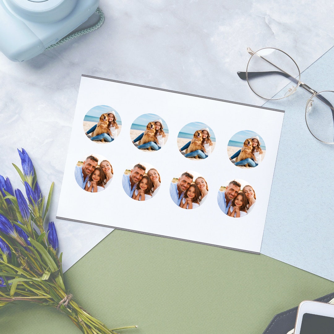Photos Printed for Locket, Round Shaped Photos Printed, Mini Photos Print, Photo Prints, Round