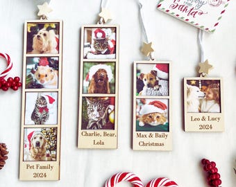 Custom Wooden Photo Ornament: Personalized Family Keepsake