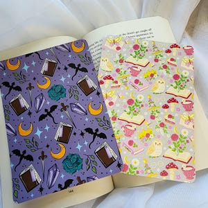 Kindle Insert Prints - Fantasy themed for Clear Case – Matte Vinyl Front on Cardstock | Bookish E-Reader Decor