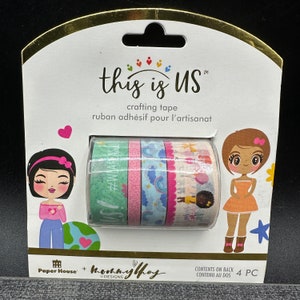 Paper House This Is Us Mommy lhey Crafting Tape Washi Tape Scrapbooking Journaling image 1