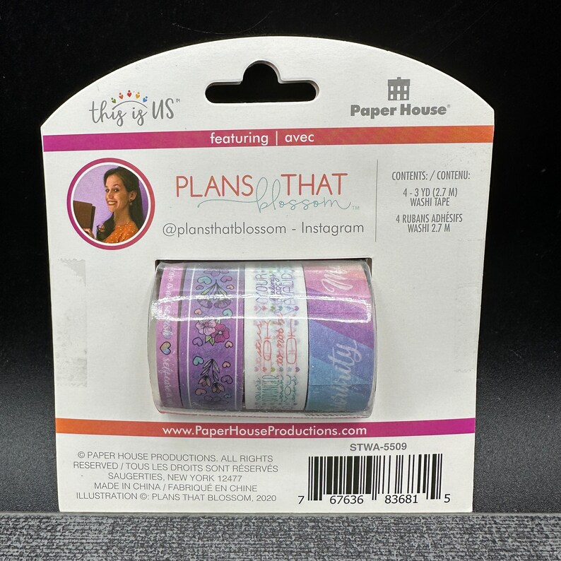 Paper House This Is Us Mommy lhey Crafting Tape Washi Tape Scrapbooking Journaling image 7
