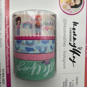 Paper House This Is Us Mommy lhey Crafting Tape Washi Tape Scrapbooking Journaling image 4