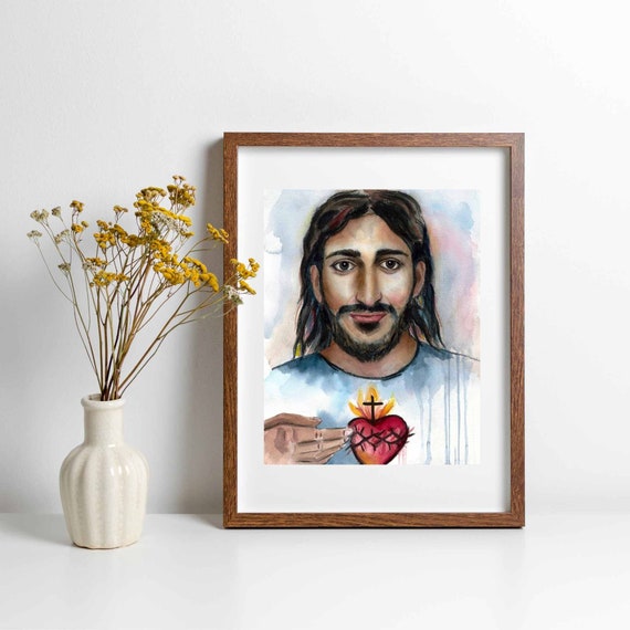 Sacred Heart Of Jesus Vintage Catholic Artwork Shirt Sacred Heart Of Jesus Vintage Catholic Artwork Shirt