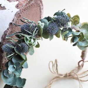 Eucalyptus & Thistle Crown