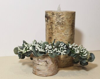 Eucalyptus & Baby's Breath Faux