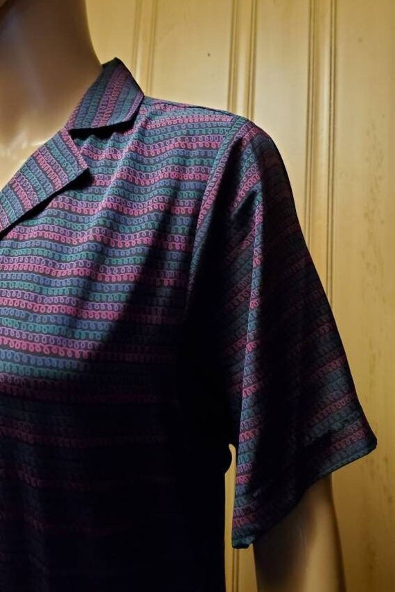 Just Mindy Multicolored Tailored Dress Button Up … - image 6