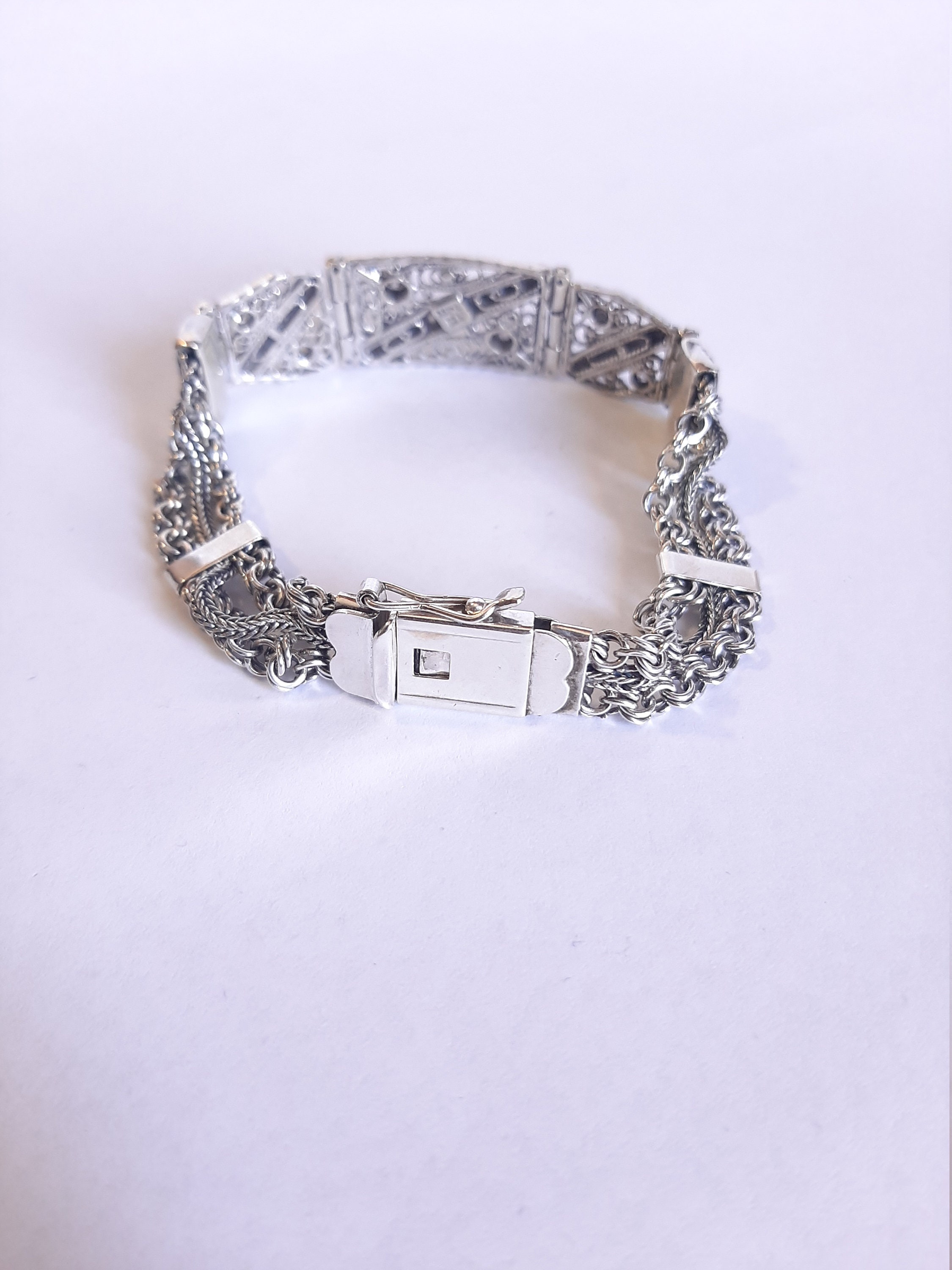 Greek bracelet with sterling silver 925 Etsy