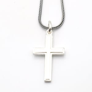 Greek cross pendant with sterling silver 925