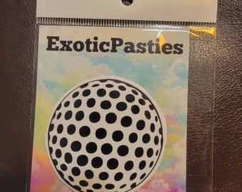 Golf ball nipple pasties