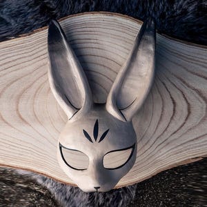 Masque de lapin - Usaro | mask larp gn furry roleplay cosplay bunny