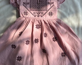 Tatreez Toddler Girl Dress