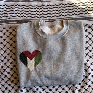 Palestinian tatreez sweater|shirt