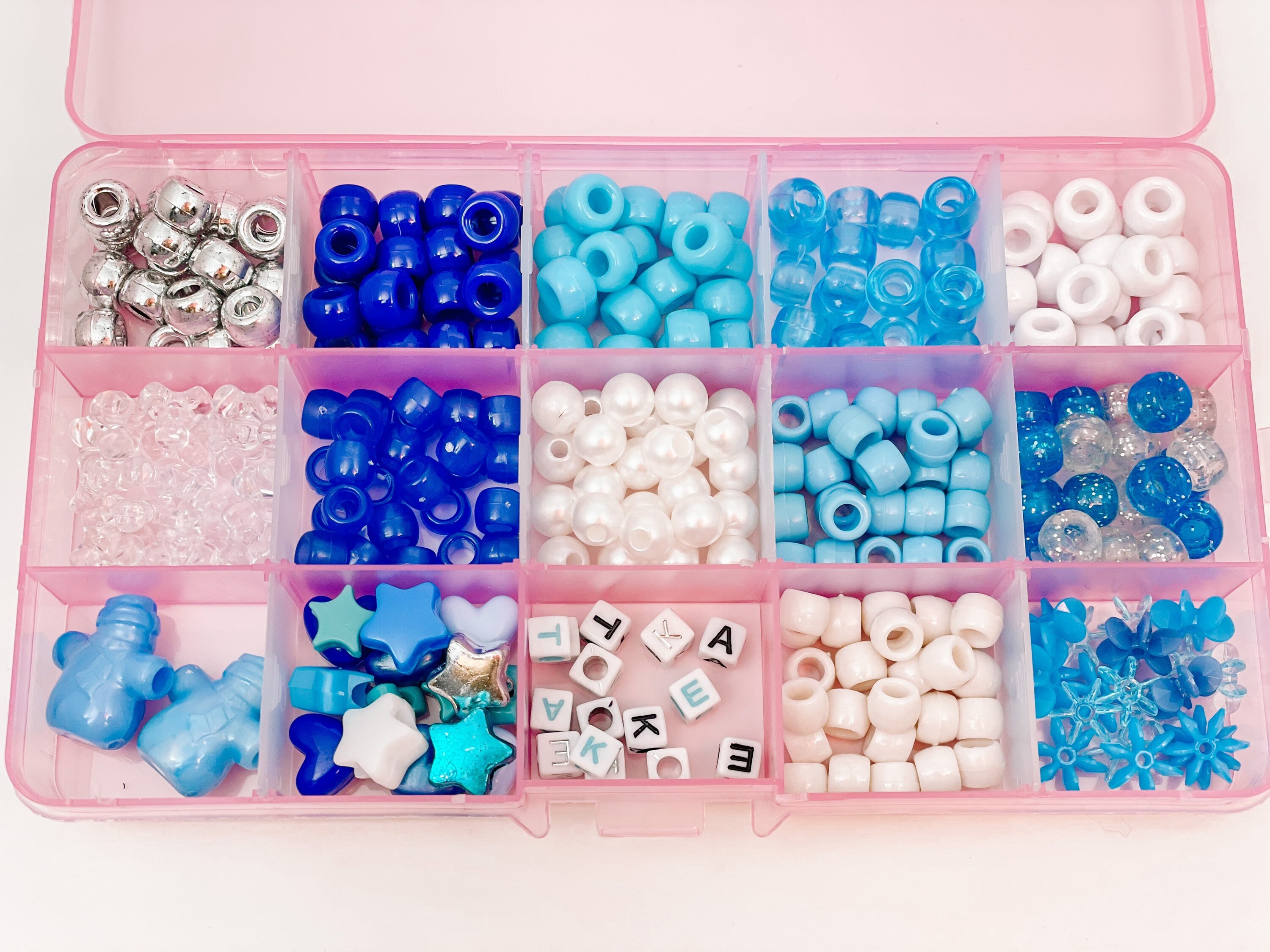 Winter Bead Kit, Winter Theme Bead Kit,younger Kids Bead Kit, DIY