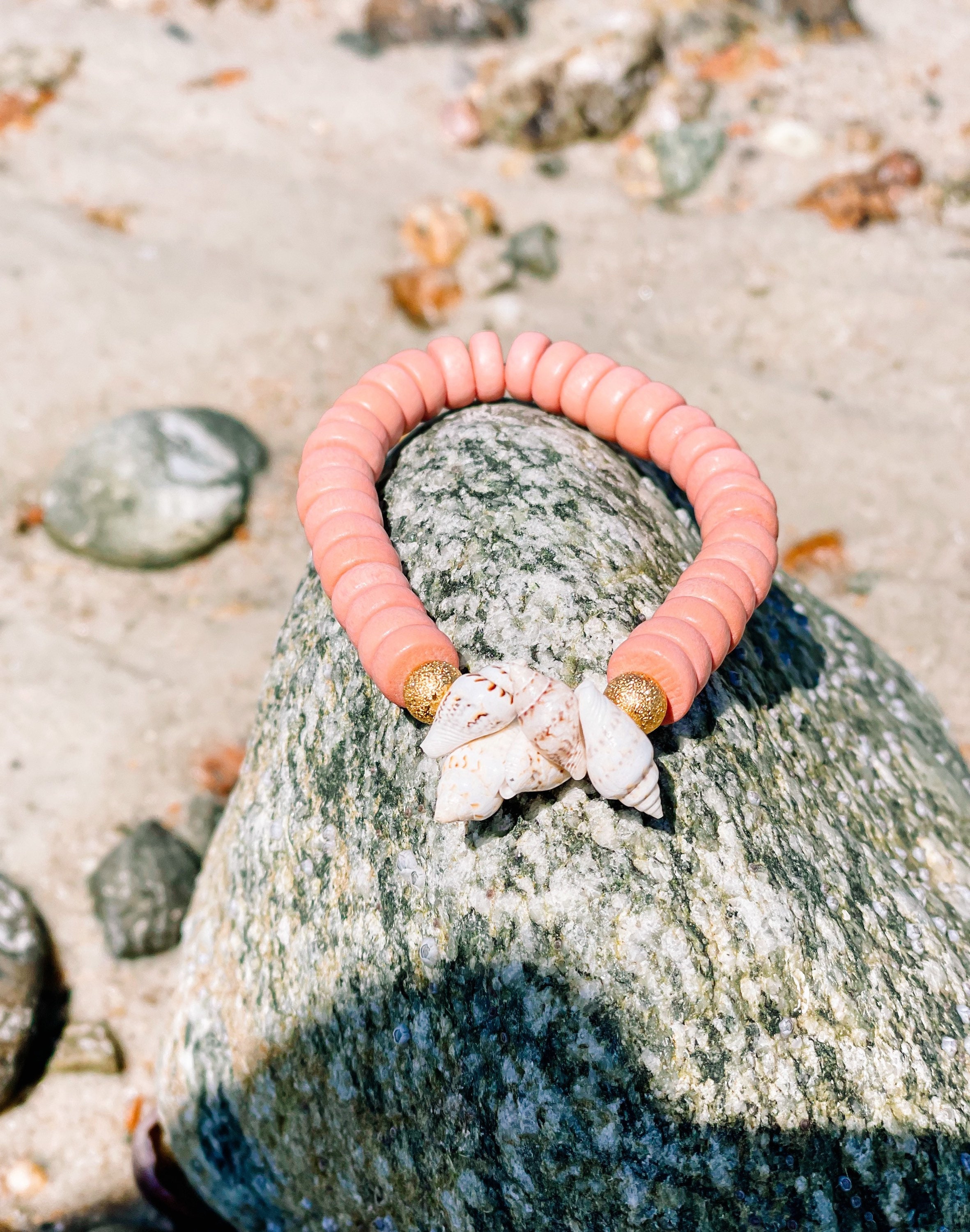 LANWLOSI Puka Muschel Halskette - Surf Style Für Herren