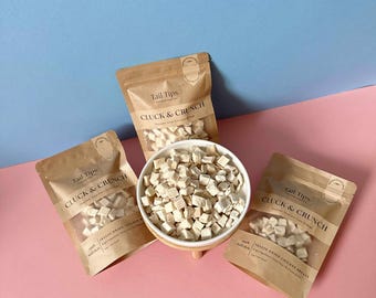 UK-Chicken- 100% gefriergetrocknete Leckerli für Katzen und Hunde- 50g Beutel