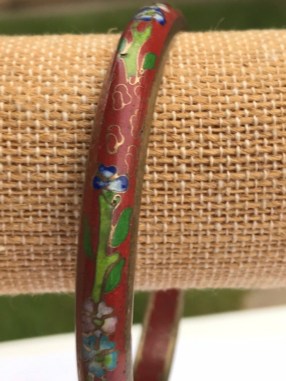 Vintage Cloisonné Enamel bracelet