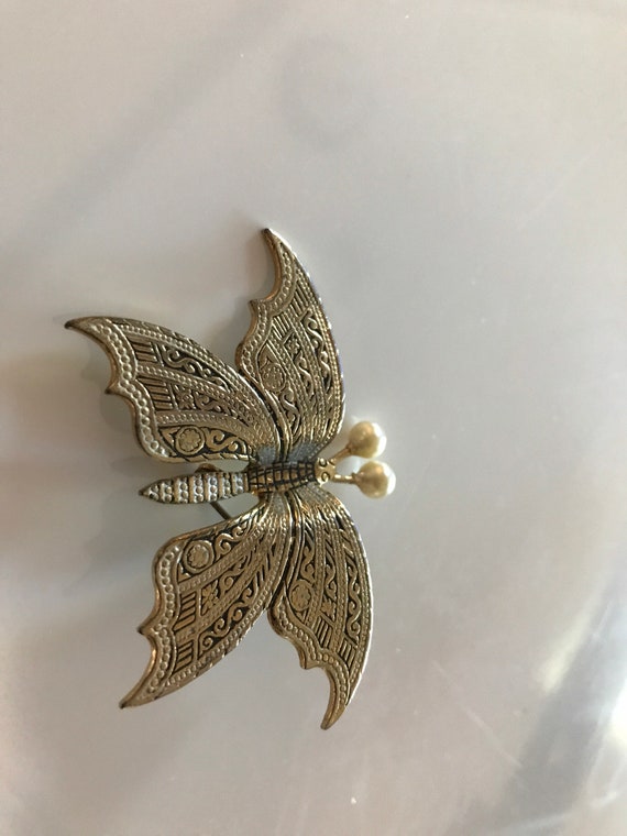 vintage brooch spanish Gem