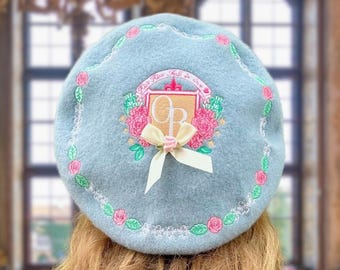 Ouran High School Host Club Cosplay Beret – Embroidered Anime Cosplay, Lolita Fashion