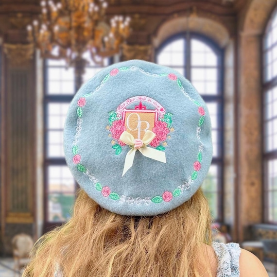 Ouran High School Host Club Cosplay Beret – Embroidered  display picture 1