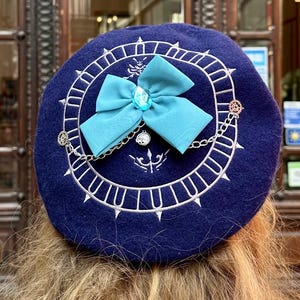 The Case Study of Vanitas beret Steampunk Gothic Anime Hat cosplay