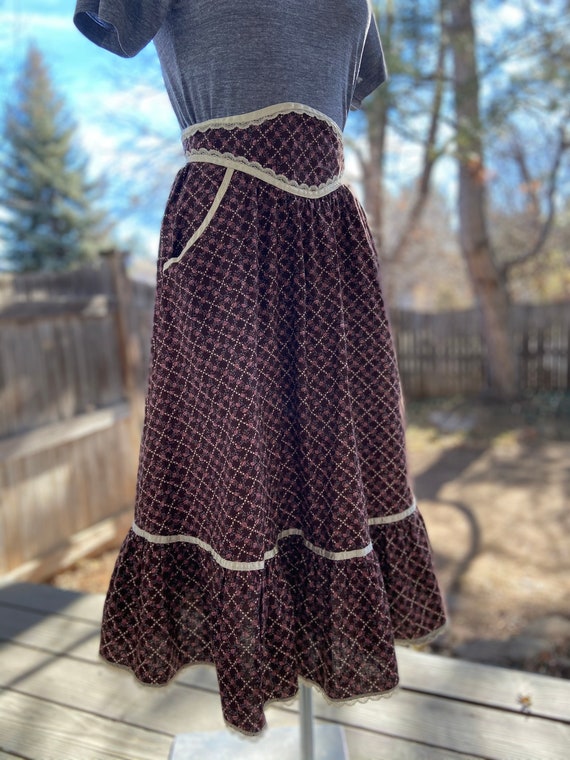 Vintage 70s Gunnies by Jessica McClintock Prairie