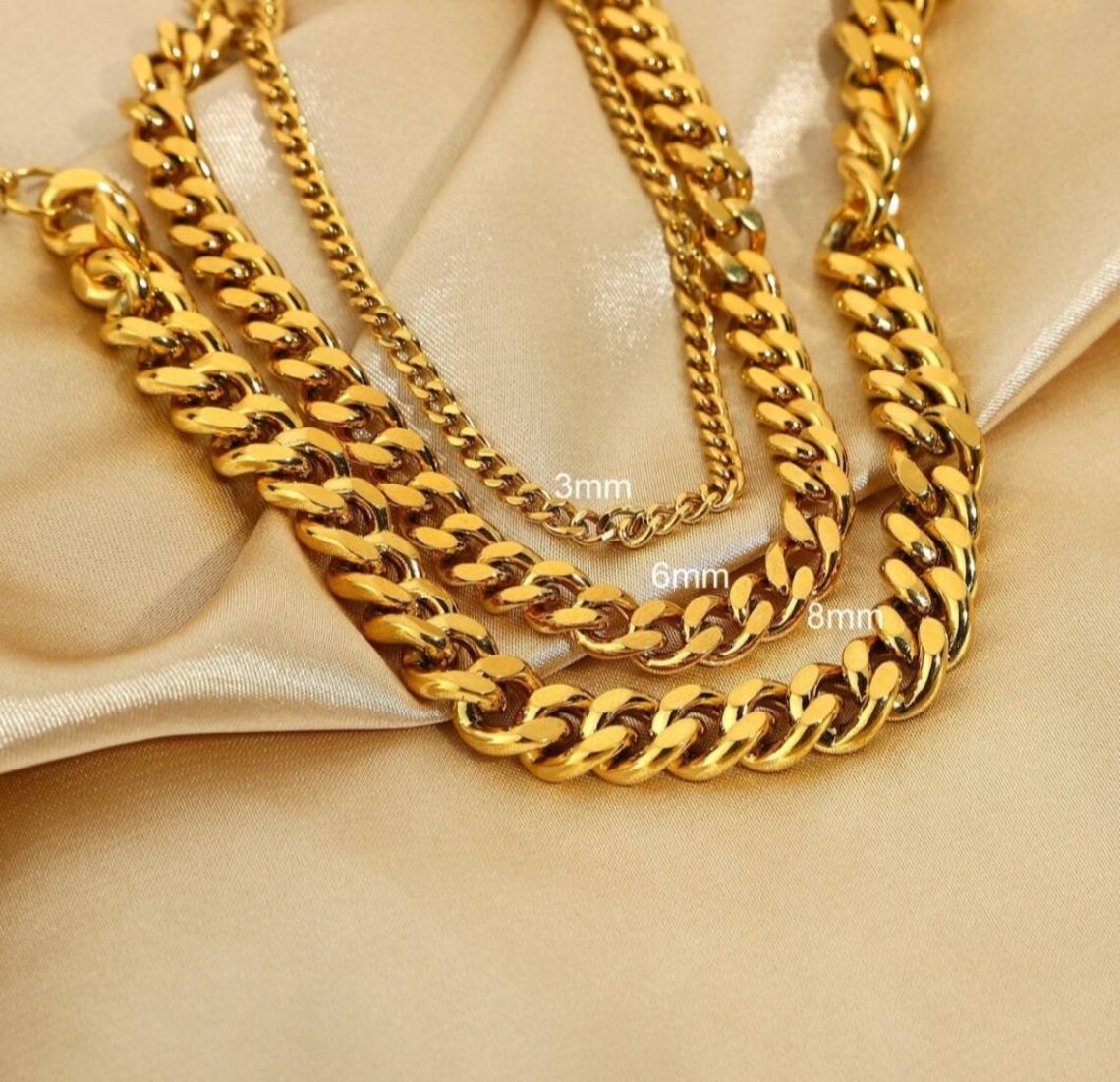 18k gold filled anklet
