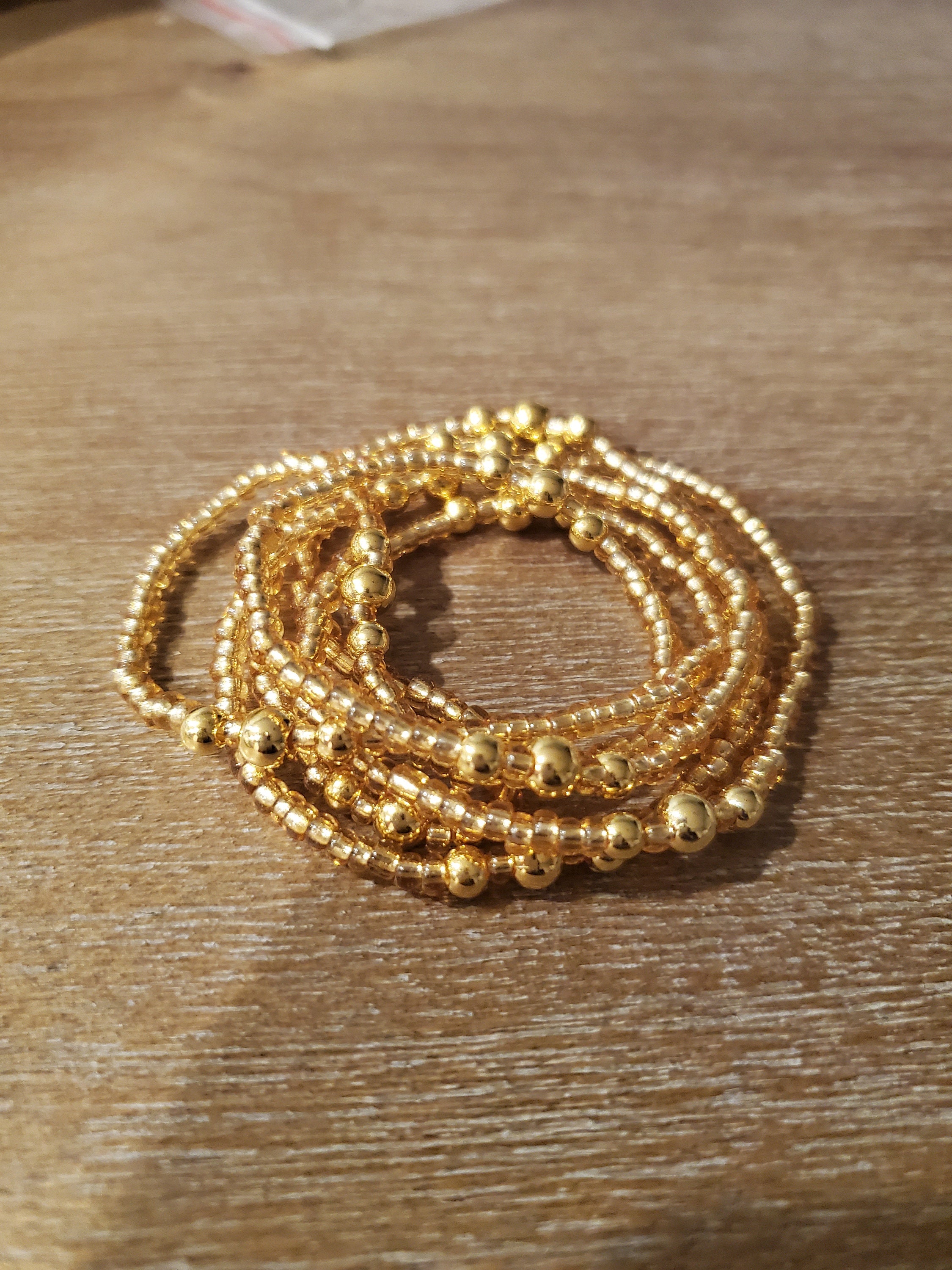 Earthly Goddess Slimming Elastic Waist Beads Waistbeads Etsy