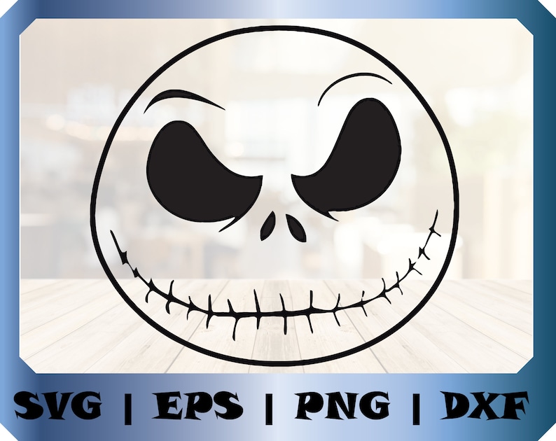 Download Jack Skellington SVG for Kids Halloween Costume Face Mask ...