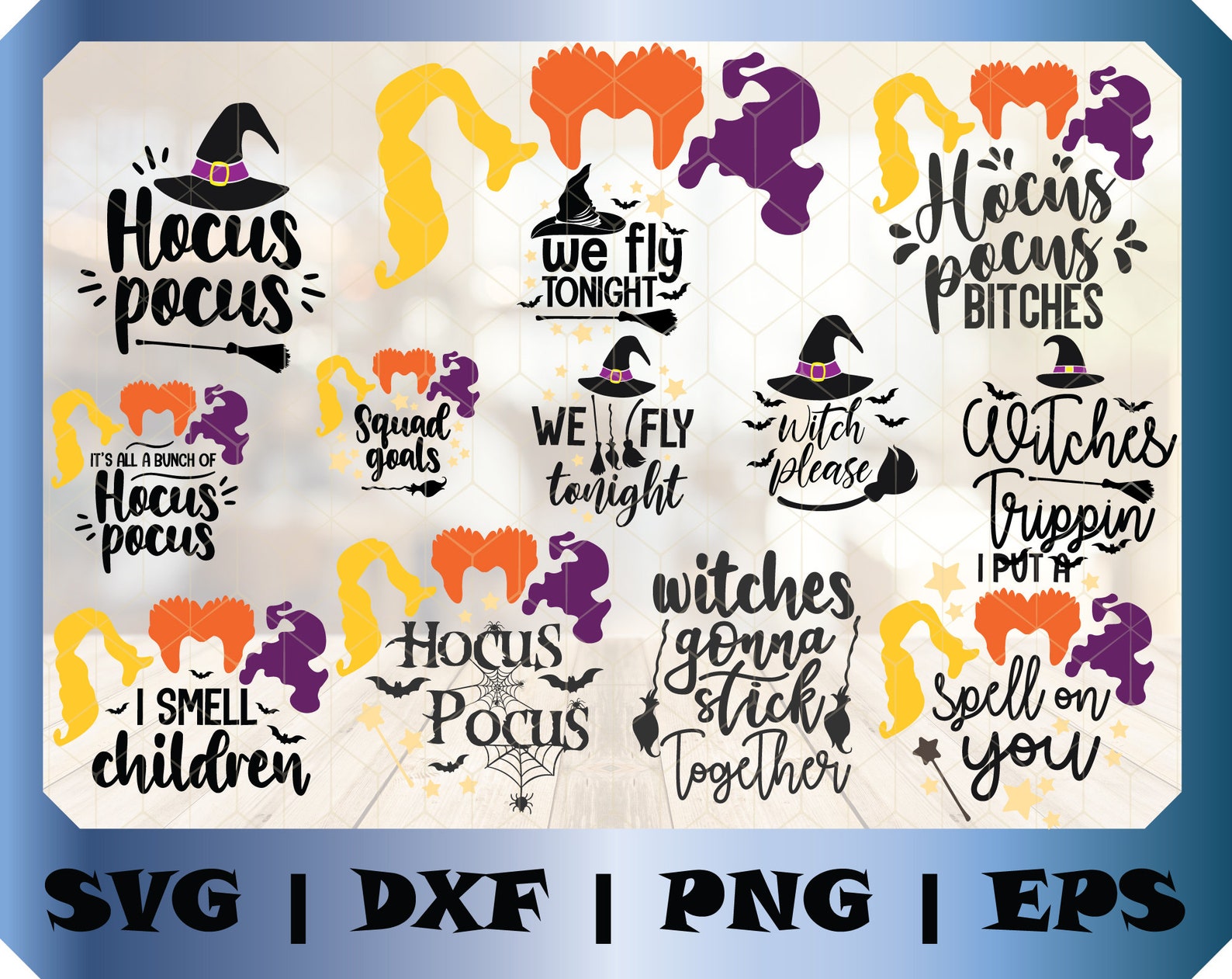 Hocus Pocus SVG design for Mask Shirt Tumbler coffee and on image 0.