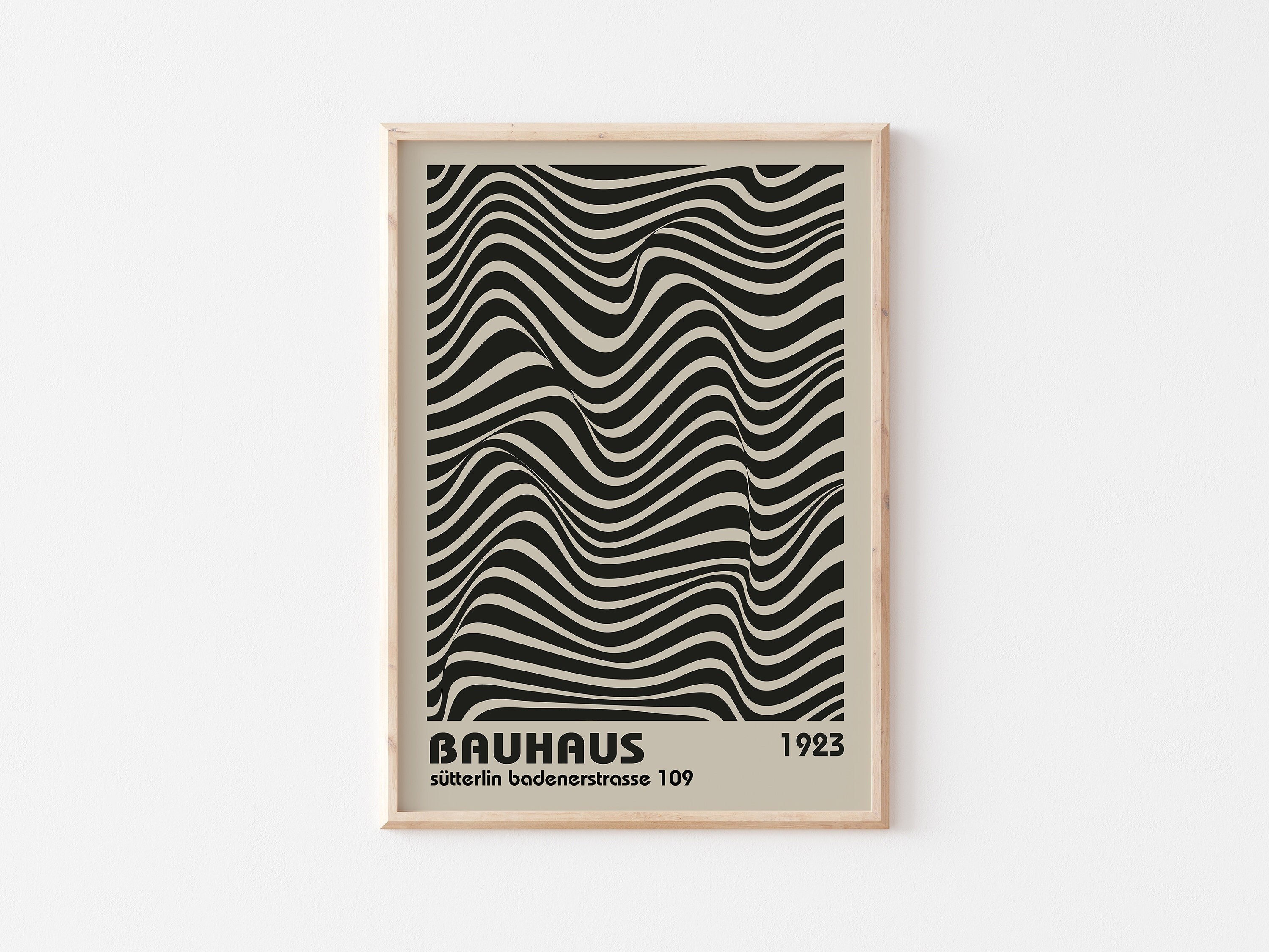 Discover Bauhaus Exhibition Poster, Printable Home Decoration