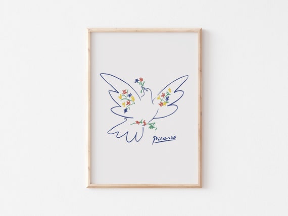 ピカソ 平和の鳩 解説 パブロ・ピカソ 平和の鳩 絵画など美術品の販売