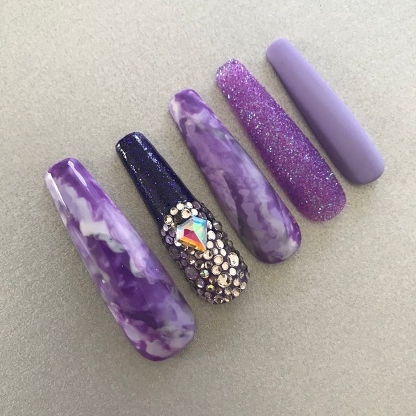 Shimmer & Shine Extra Long Nail Set