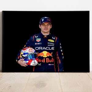 Max Verstappen Red Bull Racing RB21 Poster – Limited Edition F1 Photography Print (30x45cm) | Australia GP Wall Art by MGR Images
