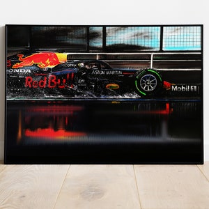 Max Verstappen, 2020 Formula-1 Red Bull Racing dibujo F1, Formula-1, F1 Posters, F1 Art, Formula 1 Wall Art, Gifts for Him, Motorsport