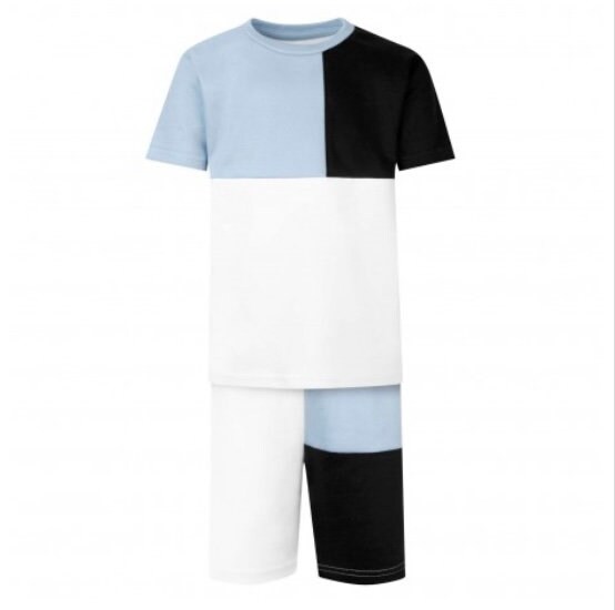 designer shorts and t shirt set