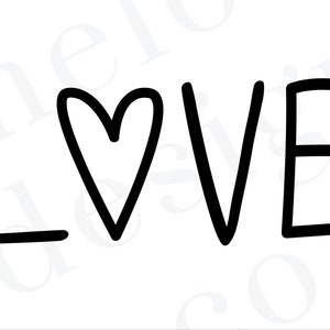 Love Graphic | SVG | PNG | Love Quotes | Digital Download | Cricut Cut File | Graphic Tee Quotes | Cricut Cutting Sayings