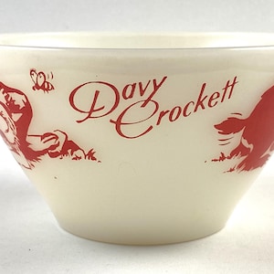 228 美品！Davy Crockett Bowl 2p Davy Crockett Bowl - Etsy