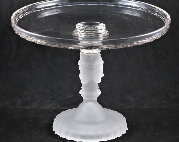 Three Faces Cake Stand Made by Duncan & Son Etsy